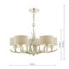 5lt Antler Chandelier Champagne With Shades - Image 3
