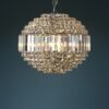 Vienna 5lt Chandelier Crystal & Polished Chrome